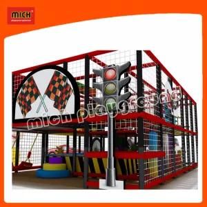 European Standard 7*5m Indoor Playground with Mini Trampoline