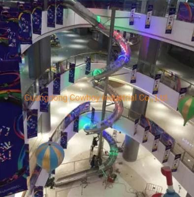 Shopping Mall Stainless Steel Slide for Special Design