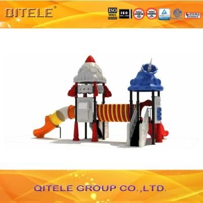 Space Ship Playground Equipment with 127cm Galvanized Post for School