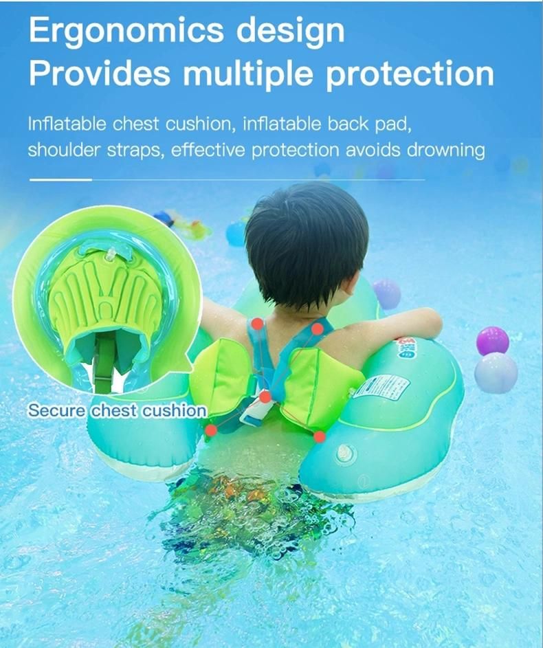 Kids Solid Inflatable Float Child Swim Seat Baby Swimming Ring