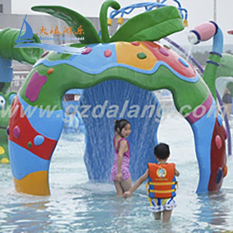 Water Spray Fiberglass Raining Mushroom