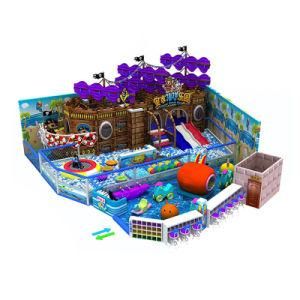 Factory Customized Size/Color Funny Soft Play Game Pirate Shipindoor Playground Naughty Castle for Children