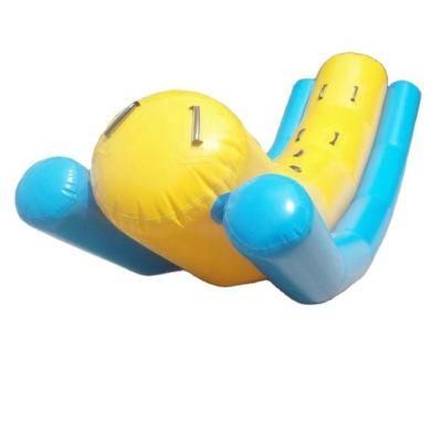 China PVC Inflatable Seesaw Banana Boat Floating Water Toys for Lake