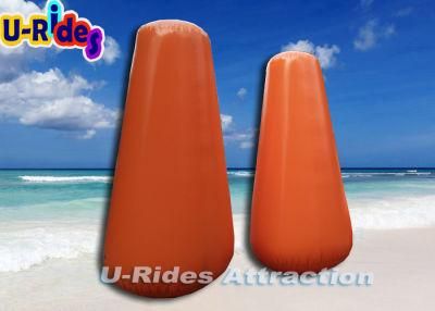 inflatable orange colour buoy