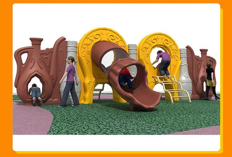 Newest Promotion Fine Sport Children Combination Outdoor Playground with Plastic Slide