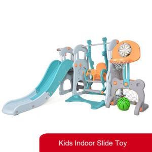 Popular Style Plastic Slide and Swing Set for Baby