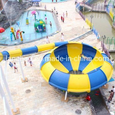 Big Fiberglass Bowl Slide for Water Park Playground