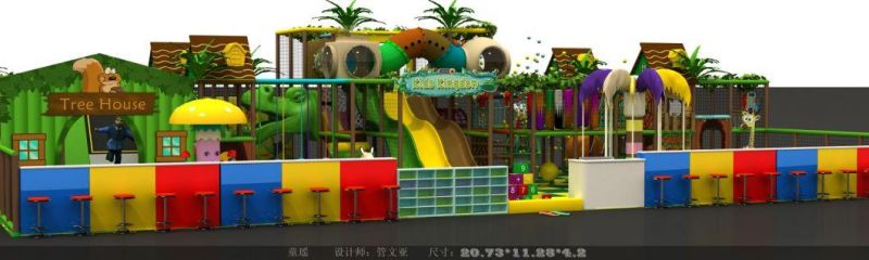 Small Children Favorite Soft Foam Indoor Playground (TY-170315-1)