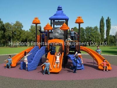 Factory Direct Sales Promotional Comfortable Safety Outdoor Children Playground Robot Series Customized Color Warranty 8 Years