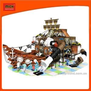 Square fashion Professional Multi Function Pirate Ship Playground