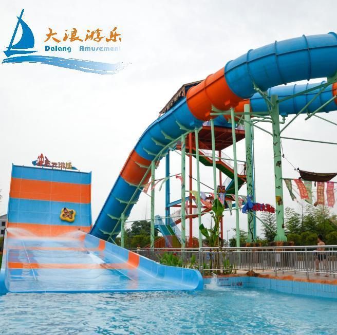 Hot Selling Wholesale Water Pool Slide Fiberglass Playground Equipment Parts Factory Direct