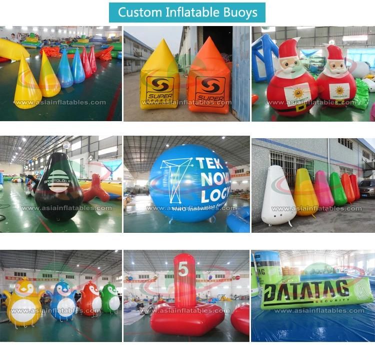 Floating Sport Inflatable Water Buoy Tube Inflatable Water Cylinder Buoy