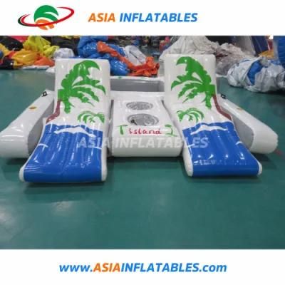 Inflatable Water Floating Island Game for Water Park Sports