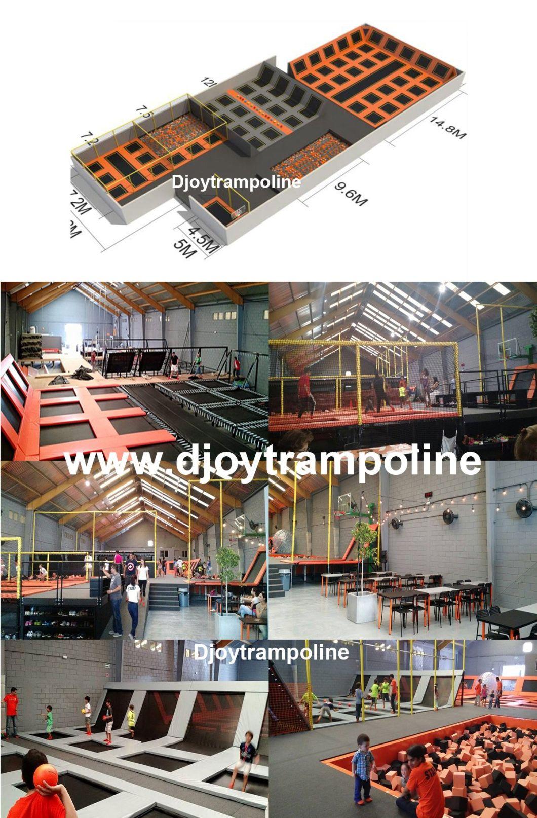 Professional Trampoline Indoor Park with Customized Design for Sales