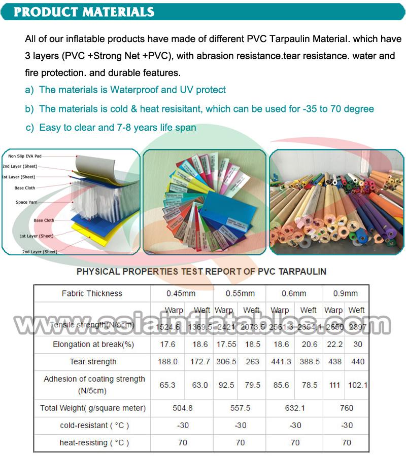 New Design Inflatable Water Ski Tube, Inflatable Crazy Towable Tube for Summer