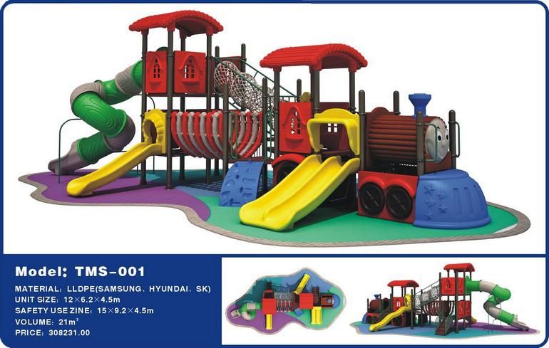 Thomas Series Outdoor Playground Equipment with GS TUV Certificate, CE (TMS-001)