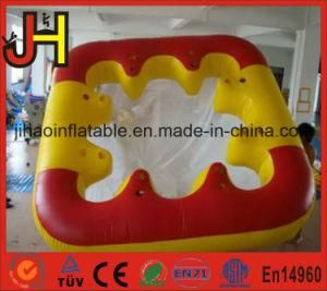 Customized Inflatable Raft Pool Tropical Tahiti Ocean Floating Island