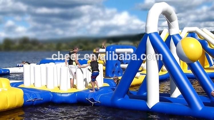 Customized Giant Inflatable Water Park High Quality Floating Inflatable Aqua Park