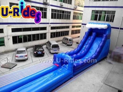 Top selling 30m Inflatable city slide water slide inflatable slide and slip for event