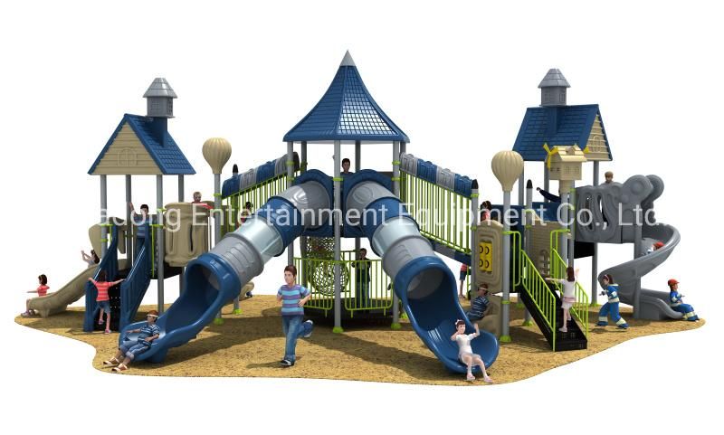 Multi Structure Slide Large Outdoor Equipment Tube Slides for Sale Playground Amusement Park Customized Size Anti-Fading & Rust