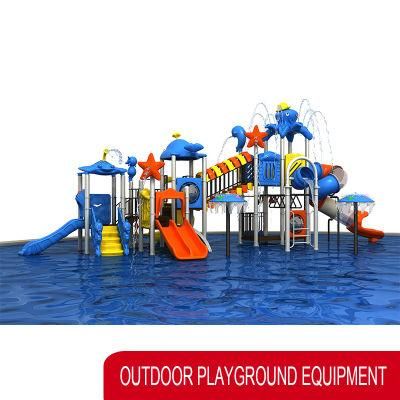 2022 Factory Price Kindergarten Equipment Children Plastic Water Outdoor Playground Slide