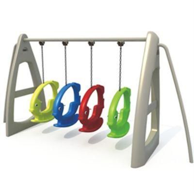 Customized Kids Outdoor Playground Fish Swing Set Park Equipment Yq151