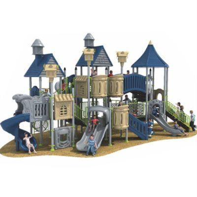 Outdoor Children&prime;s Playground Plastic Slide Community Ladder Amusement Park Equipment