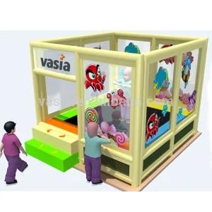 Mini House Playground Indoor Children Playground Facility Fun Soft Play Set