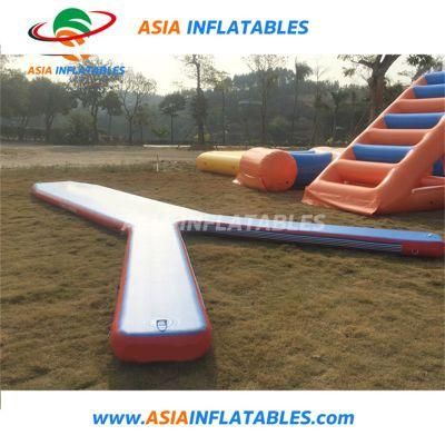 Inflatable Y Shape Pontoon Boat Dock, Floating Yacht Motor Rowing Boat Parking Dock