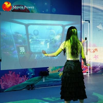 Shopping Mall Ar Machine Children 3D Interactive Floor Projection System Wall Game