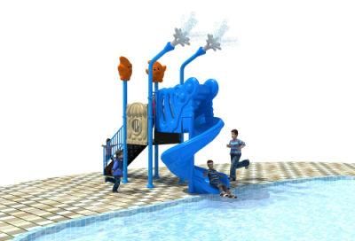 Children Play Pool Water Slide Outdoor Playground Water