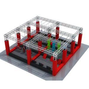 Professional Custom Popular American Challenge Equipment Ninja Warriors Obstacle Ninja Course for Adults