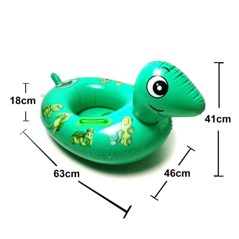 Promotional Turtle Swimming Ring Children′s Inflatable Seat