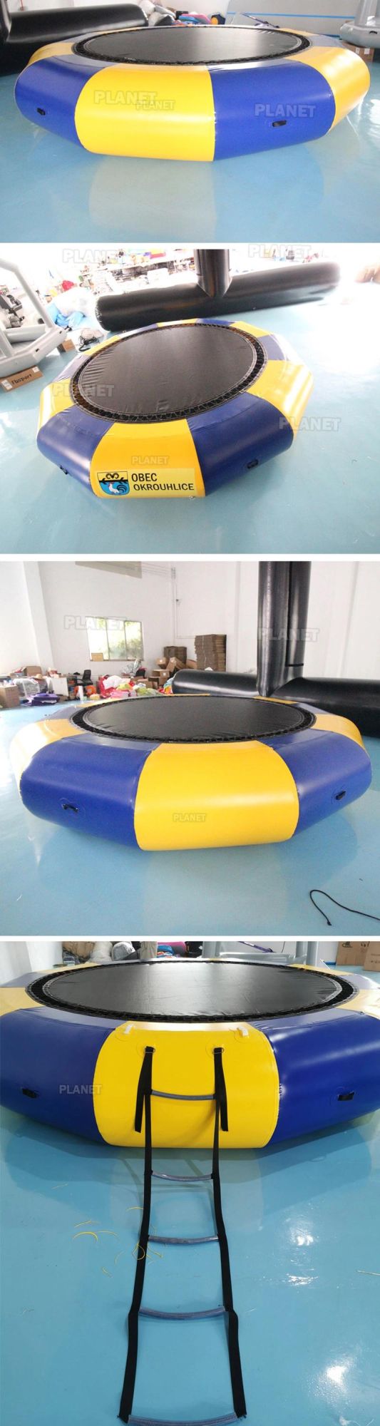 Summer Outdoor Durable Water Toy Jumping Trampoline Adult Water Trampoline