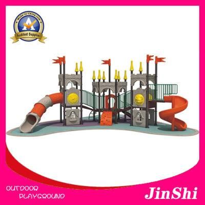 Caesar Castle Series Latest Outdoor/Indoor Playground Equipment, Plastic Slide