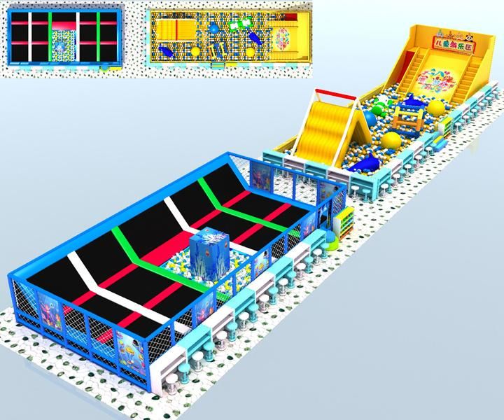 Indoor Soft Playground with Millions Balls