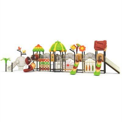 Customized Large Outdoor Children&prime;s Amusement Park Slide Playground Climbing Frame