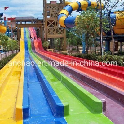 Indoor and Outdoor Racing Water Slide for Aqua Park Playground