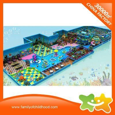 Super Big Ocean Theme Soft Indoor Amusement Park Equipment for Kids