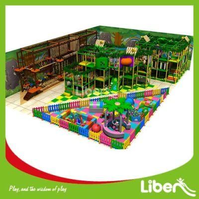 Jungle Gym Indoor Play Structures with Rope Course