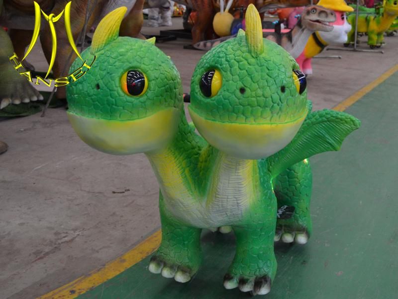 Hansel Amusement Park Ride Electric Dinosaur Scooter Rides