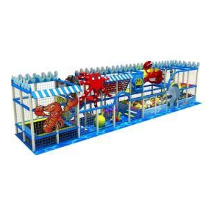 High Quality Small Preschool Kids Plastic Indoor Playground with Slide
