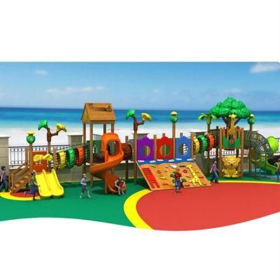 Customized Park Wooden Slide Climbing Outdoor Kids Playground Equipment Ym88