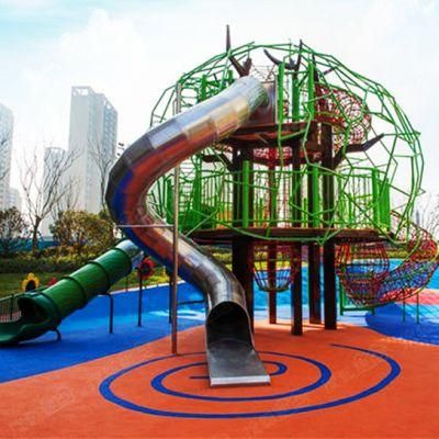 Children&prime;s Amusement Park Outdoor Playground Slide Climbing Net Equipment