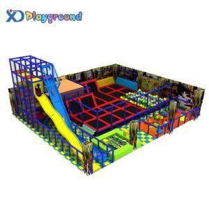 Commercial Good Price Indoor Playground with Trampoline Park