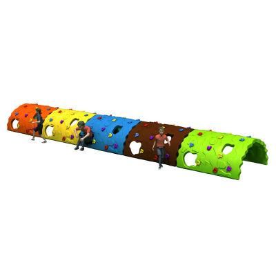 Outdoor Hemisphere Plastic Thickening Hillside Pipeline Rock Climbing Net Frame for Toddlers