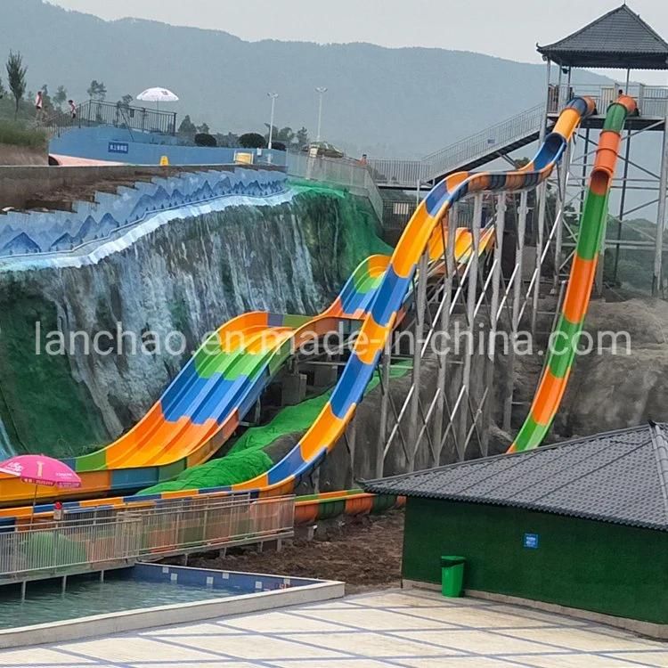 Amusement Water Park Exciting Facility Combination Speed Slide