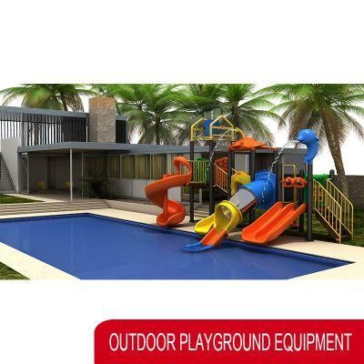 High Quality Plastic Kids Outdoor Playground Preschool Kids Amusement Park Playground