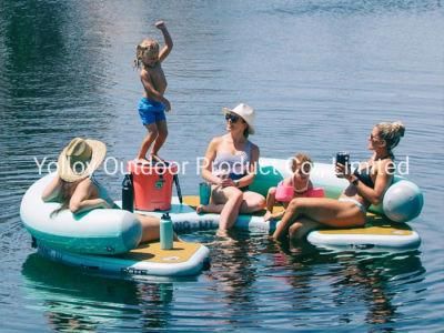 Any Shape Inflatable Pontoon Platform Dock Floating Walkway