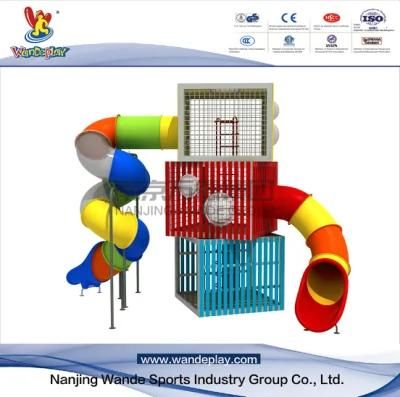 Amusement Park Children Toys Kids Slides Outdoor Playground Equipment for Wd-Dz019